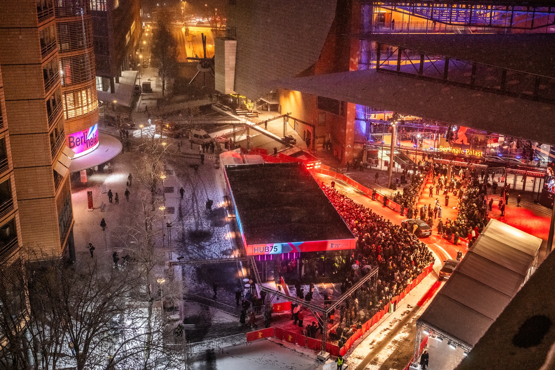 Berlino, Potsdamerplatz, 13 febbraio 2025