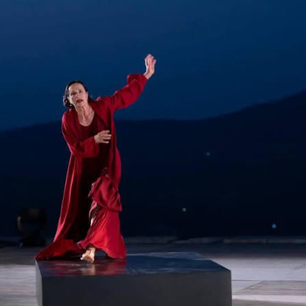 Maddalena Crippa in Agamennone di Fabrizio Sinisi, regia di Gianluigi Fogacci, 2026